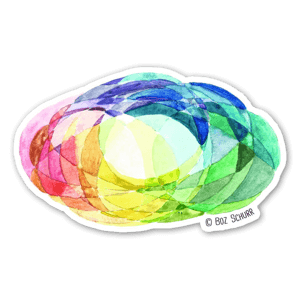 The Rainbow Cloud is inspired by Dr. Maya Angelou's famous quote "Be a rainbow in someone else's cloud." Some days you are the rainbow and some days you are the cloud. Same days you are both. By @Bozschurr