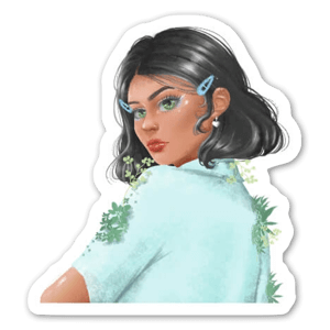 Start your spring with stickers fit for the season like this one