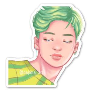If you love bright colored pastel stickers well this is one of them haha
