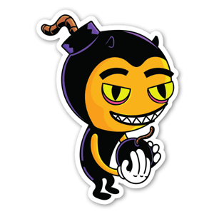 Bomb Guy on transparent vinyl.