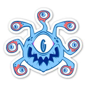 Beauty is in the eyes of the Beholder. Or was it death? Either way, this will probably hurt.