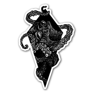 Original ink illustration of my Cephalopod design