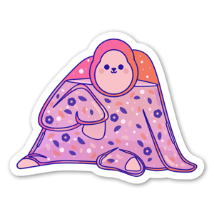 Cute Bornean Orangutan in flowers