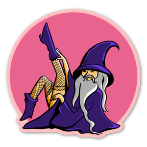 He's a sexy wizard and he's got great gams