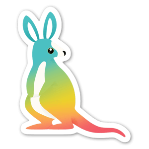 Rainbow kangaroo