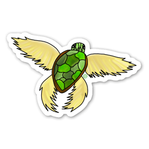 Turtle has wings