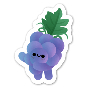 Cute grapes