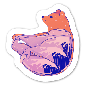 The bear that wore the waves

