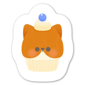 Cute foxy cupcake