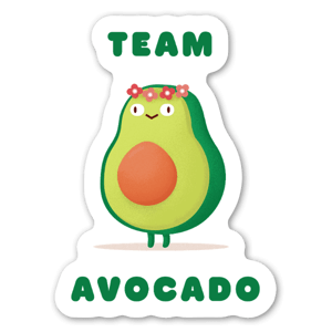 Avocados are full of vitamins, minerals and healthy fats. Team Avocado!