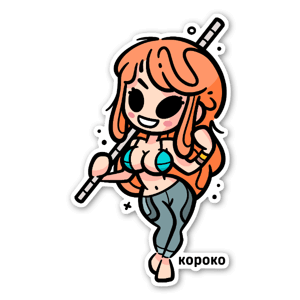 "One Piece" Sticker