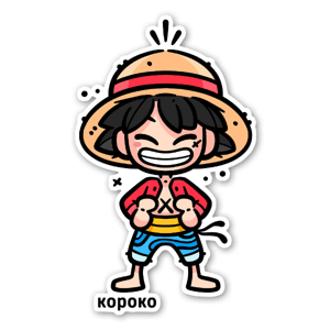 "One Piece" Sticker