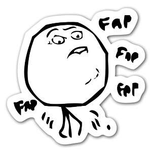 Fap Fap Fap - A dancing meme sticker! 