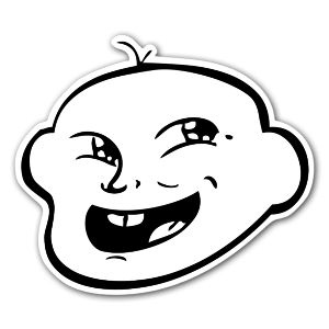 Meme is a happy baby 