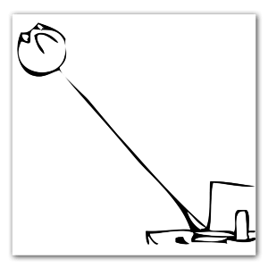 Bjiiooong - the head is flying away! 