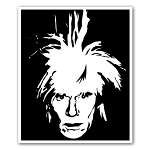 Order this awesome Andy Warhol sticker!