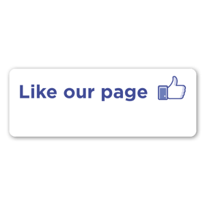 Fill in your own name for this cool Facebook sticker 