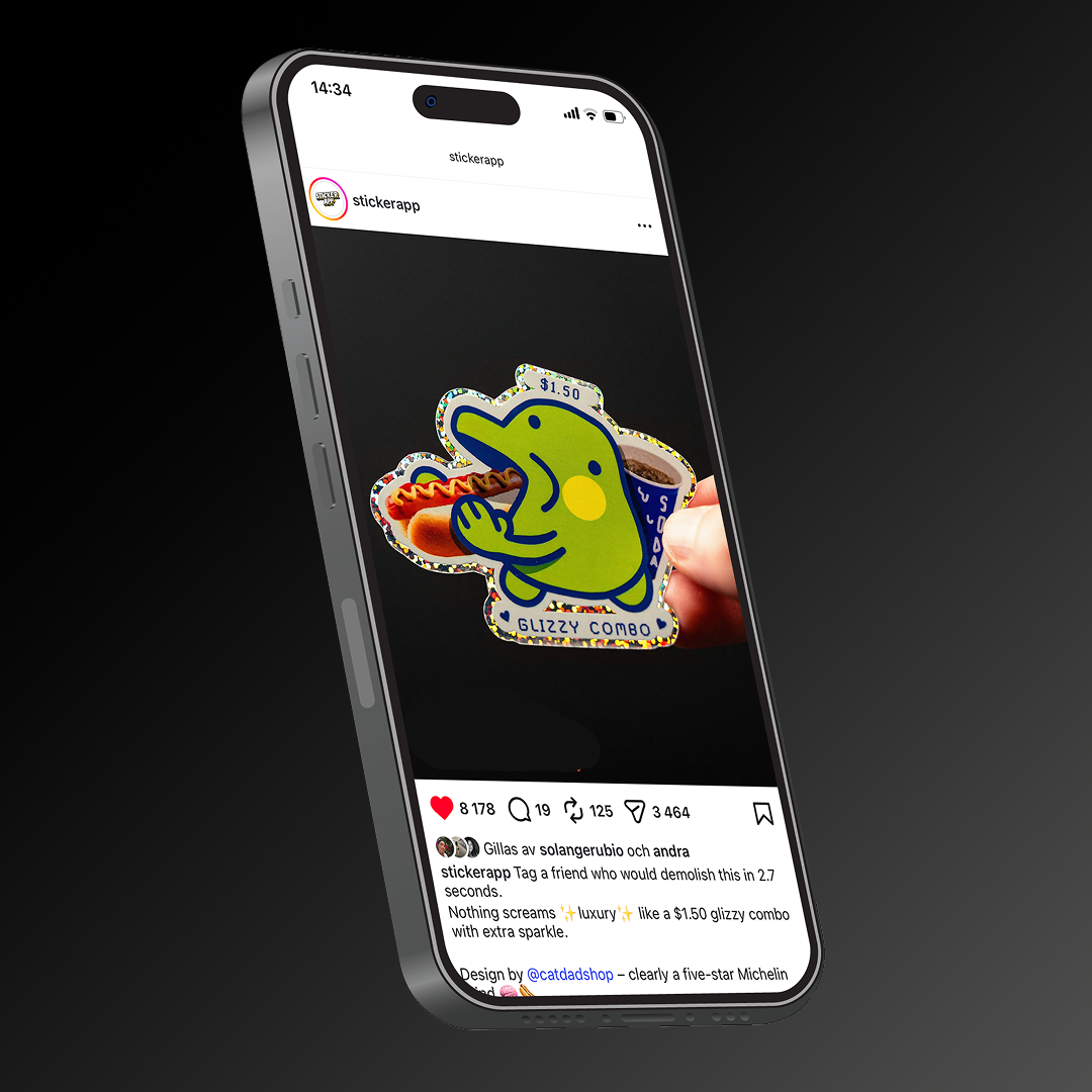 Want to show off your stickers? Give them a shout!