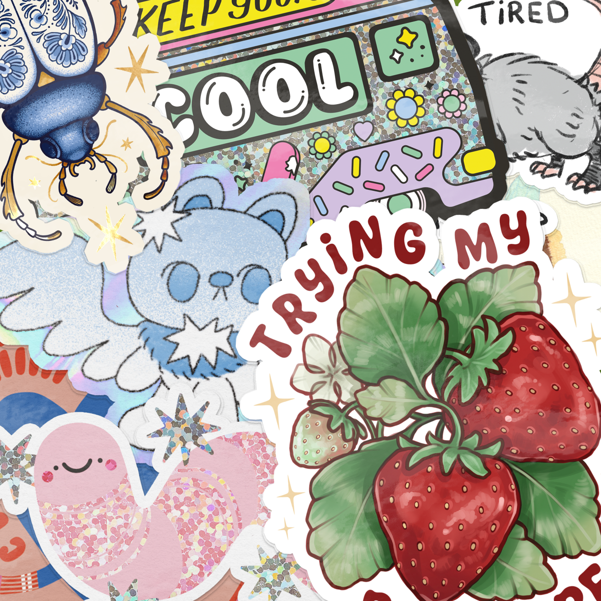 A round-up of real sticker magic.